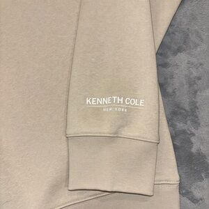 Kenneth Cole Men's Beige Crewneck Sweater